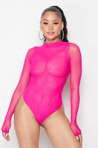 Girl Code Bodysuit (pink)